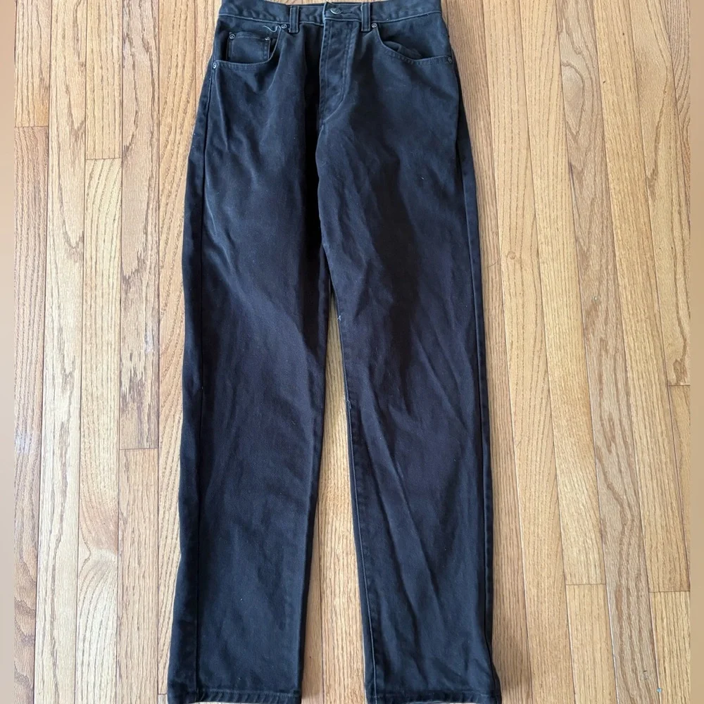 NWOT Vintage Paris Sport Club Denim Women’s Classic Brown Riding Pants - Picture 5 of 13